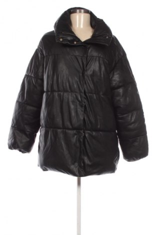 Damska kurtka skórzana Bershka, Rozmiar M, Kolor Czarny, Cena 46,99 zł
