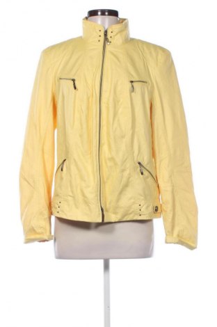 Damska kurtka skórzana Bonita, Rozmiar L, Kolor Żółty, Cena 93,99 zł