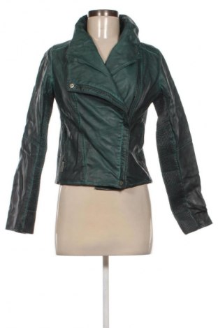 Geacă de piele pentru femei Colours, Mărime S, Culoare Verde, Preț 47,99 Lei