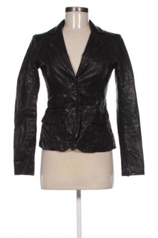 Geacă de piele pentru femei DKNY Jeans, Mărime S, Culoare Negru, Preț 98,99 Lei