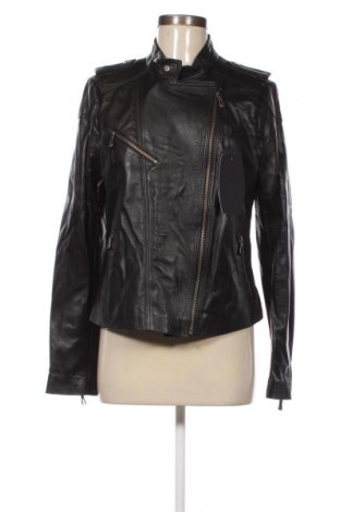 Дамско кожено яке Giorgio Di Mare, Размер XXL, Цвят Черен, Цена 189,17 €