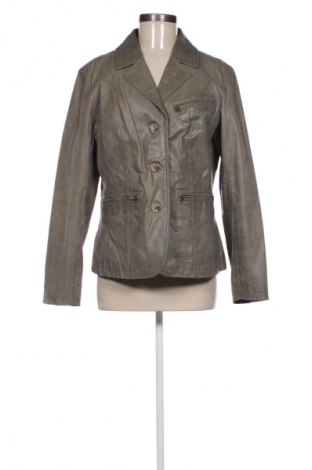 Дамско кожено яке Modeszene, Размер L, Цвят Зелен, Цена 52,66 €