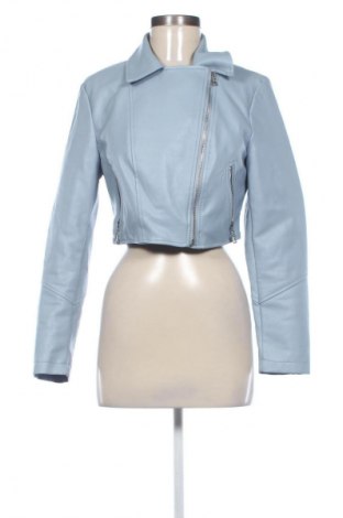Дамско кожено яке Pink Woman, Размер S, Цвят Син, Цена 29,65 €