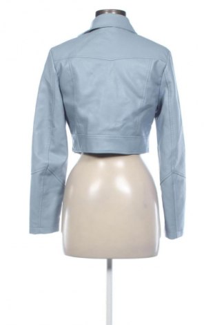 Дамско кожено яке Pink Woman, Размер S, Цвят Син, Цена 29,65 €