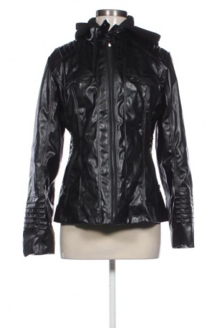 Дамско кожено яке Unbranded, Размер M, Цвят Черен, Цена 7,62 €