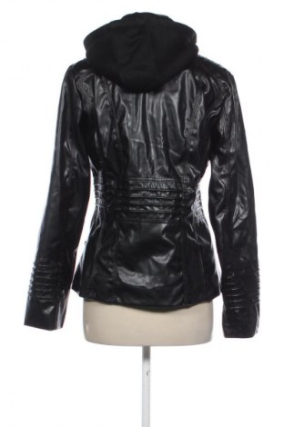 Дамско кожено яке Unbranded, Размер M, Цвят Черен, Цена 7,62 €