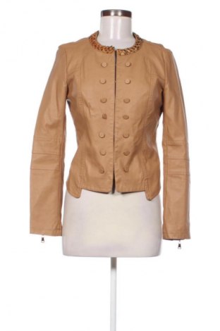 Dámská kožená bunda  Unbranded, Velikost S, Barva Hnědá, Cena  359,00 Kč