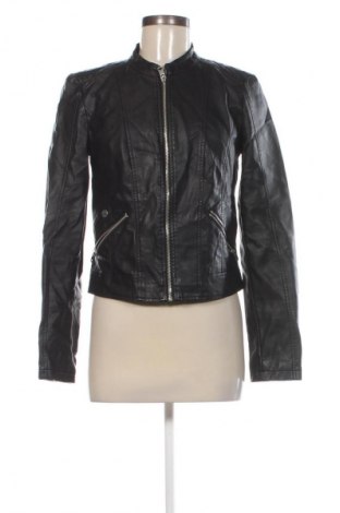 Дамско кожено яке Vero Moda, Размер M, Цвят Черен, Цена 15,33 €