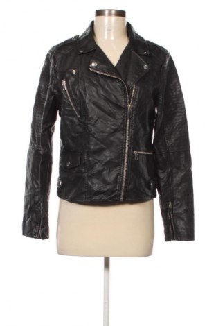 Дамско кожено яке Vero Moda, Размер L, Цвят Черен, Цена 9,71 €