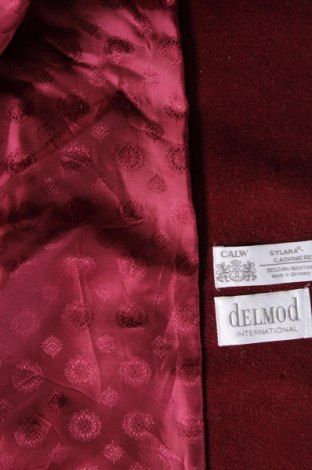 Дамско палто Delmod, Размер M, Цвят Червен, Цена 49,53 €