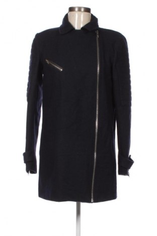 Damski płaszcz Pull&Bear, Rozmiar M, Kolor Niebieski, Cena 110,99 zł