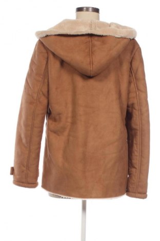 Damski płaszcz Stradivarius, Rozmiar L, Kolor Brązowy, Cena 72,69 zł