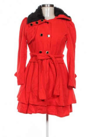 Damski płaszcz Unbranded, Rozmiar S, Kolor Czerwony, Cena 13,99 zł