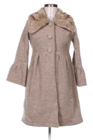 Dámský kabát  Zara, Velikost S, Barva Hnědá, Cena  450,00 Kč