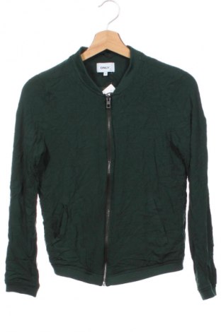 Дамско яке ONLY, Размер XS, Цвят Зелен, Цена 3,57 €