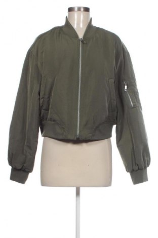 Dámska bunda  Stradivarius, Veľkosť L, Farba Zelená, Cena  17,95 €