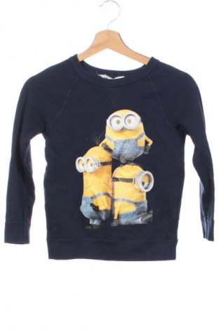 Kinder Shirt H&M, Größe 6-7y/ 122-128 cm, Farbe Blau, Preis 4,99 €