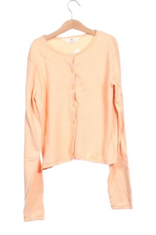 Kinder Strickjacke H&M, Größe 14-15y/ 168-170 cm, Farbe Orange, Preis 3,99 €