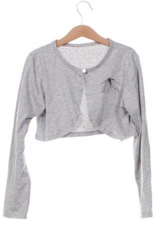 Kinder Strickjacke Unbranded, Größe 11-12y/ 152-158 cm, Farbe Grau, Preis 1,99 €