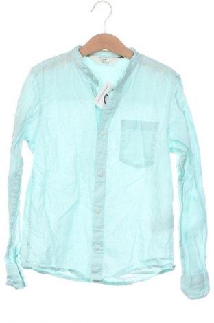 Dětská košile  H&M, Velikost 7-8y/ 128-134 cm, Barva Modrá, Cena  89,00 Kč