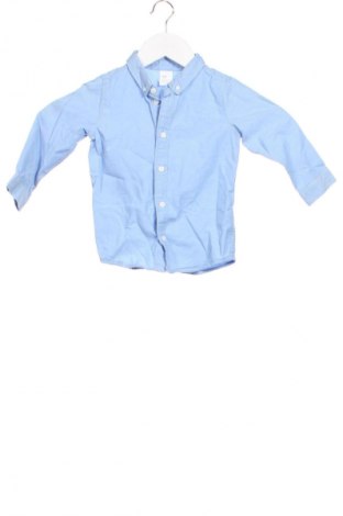 Kinderhemd H&M, Größe 12-18m/ 80-86 cm, Farbe Blau, Preis 5,21 €