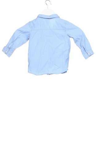 Kinderhemd H&M, Größe 12-18m/ 80-86 cm, Farbe Blau, Preis 5,21 €