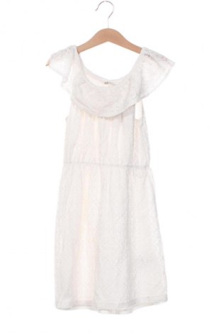 Kinderkleid H&M, Größe 6-7y/ 122-128 cm, Farbe Weiß, Preis 6,99 €