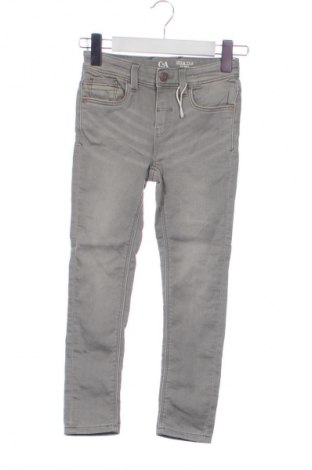 Dziecięce jeansy C&A, Rozmiar 5-6y/ 116-122 cm, Kolor Szary, Cena 10,99 zł