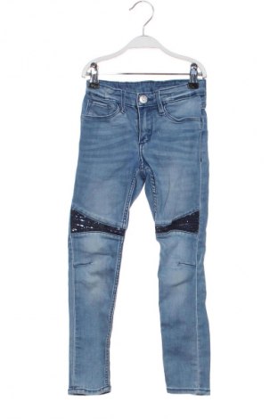 Dětské džíny  H&M, Velikost 4-5y/ 110-116 cm, Barva Modrá, Cena  99,00 Kč