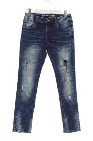 Dětské džíny  Young, Velikost 12-13y/ 158-164 cm, Barva Modrá, Cena  59,00 Kč