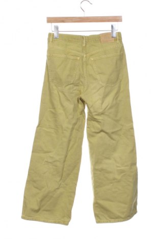 Dziecięce jeansy Zara, Rozmiar 13-14y/ 164-168 cm, Kolor Zielony, Cena 37,99 zł