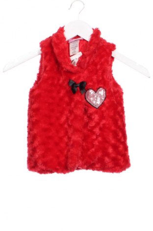 Παιδικό γιλέκο Young Hearts, Μέγεθος 3-4y/ 104-110 εκ., Χρώμα Κόκκινο, Τιμή 1,99 €