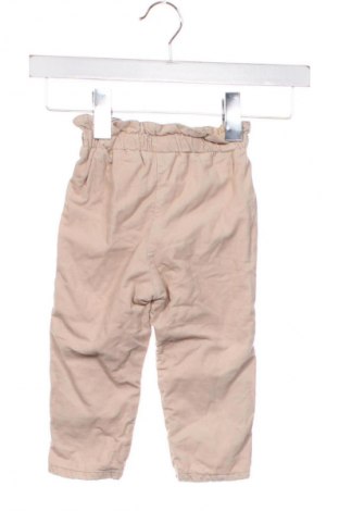Kinderhose H&M, Größe 9-12m/ 74-80 cm, Farbe Beige, Preis 3,99 €