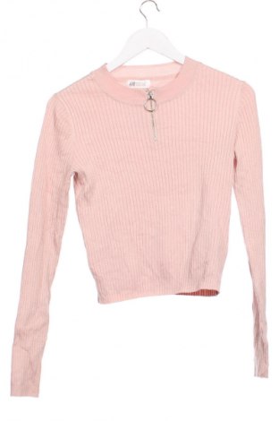 Kinderpullover H&M, Größe 12-13y/ 158-164 cm, Farbe Rosa, Preis 8,99 €