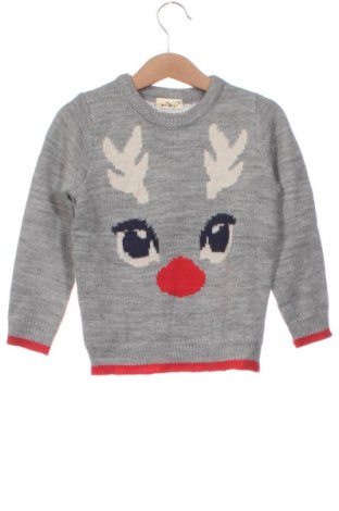 Kinderpullover Unbranded, Größe 2-3y/ 98-104 cm, Farbe Grau, Preis 1,99 €
