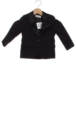 Kindersakko H&M, Größe 18-24m/ 86-98 cm, Farbe Schwarz, Preis 6,99 €