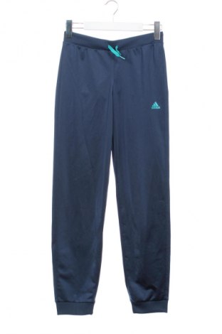 Dziecięce spodnie sportowe Adidas, Rozmiar 13-14y/ 164-168 cm, Kolor Niebieski, Cena 87,99 zł