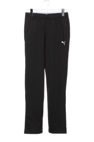 Детско спортно долнище PUMA, Размер 12-13y/ 158-164 см, Цвят Черен, Цена 11,24 €