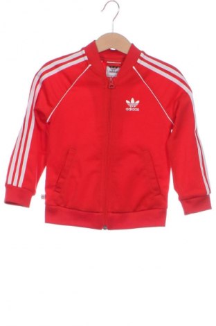 Dziecięca sportowa bluza Adidas Originals, Rozmiar 18-24m/ 86-98 cm, Kolor Czerwony, Cena 44,99 zł