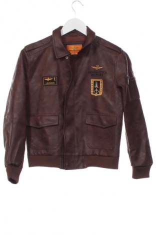 Детско яке Aeronautica Militare, Размер 11-12y/ 152-158 см, Цвят Кафяв, Цена 77,50 €