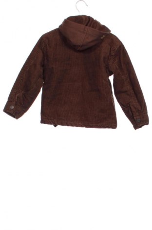 Gyerek dzseki Calvin Klein Jeans, Méret 4-5y / 110-116 cm, Szín Barna, Ár 9 269 Ft