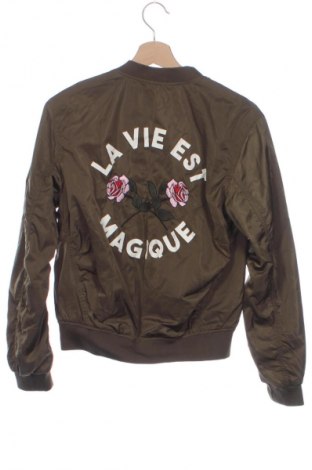 Kinderjacke H&M, Größe 11-12y/ 152-158 cm, Farbe Grün, Preis 1,99 €