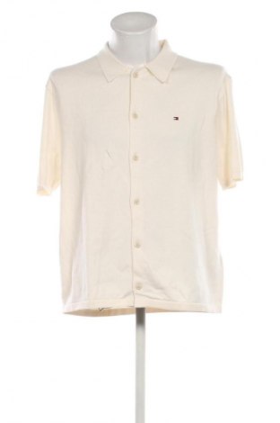 Jachetă tricotată de bărbați Tommy Hilfiger, Mărime XL, Culoare Bej, Preț 203,99 Lei