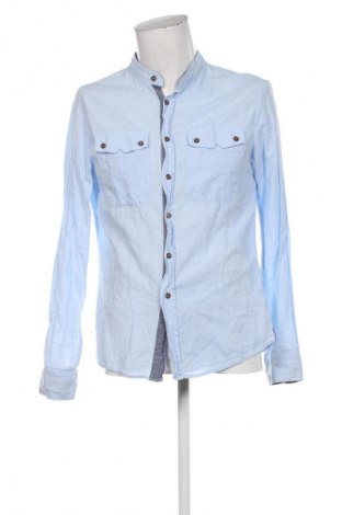 Pánská košile  Bershka, Velikost L, Barva Modrá, Cena  439,00 Kč