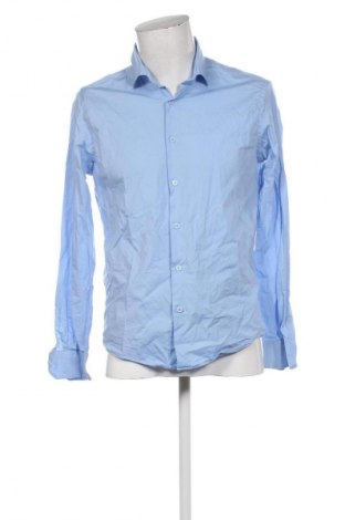 Мъжка риза Cotton&silk, Размер L, Цвят Син, Цена 13,80 €