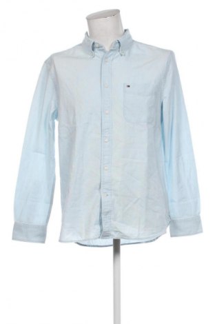 Cămașă de bărbați Tommy Hilfiger, Mărime L, Culoare Albastru, Preț 192,99 Lei