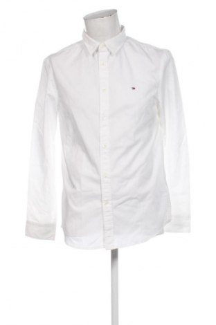 Cămașă de bărbați Tommy Hilfiger, Mărime L, Culoare Alb, Preț 233,99 Lei