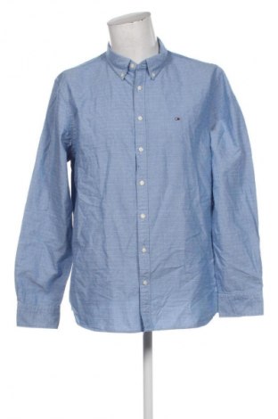 Męska koszula Tommy Hilfiger, Rozmiar XXL, Kolor Niebieski, Cena 404,99 zł