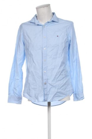 Męska koszula Tommy Hilfiger, Rozmiar L, Kolor Niebieski, Cena 102,49 zł
