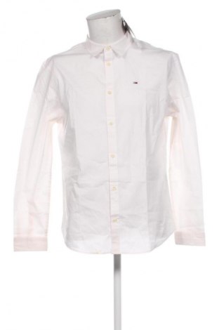 Férfi ing Tommy Jeans, Méret XL, Szín Fehér, Ár 12 079 Ft